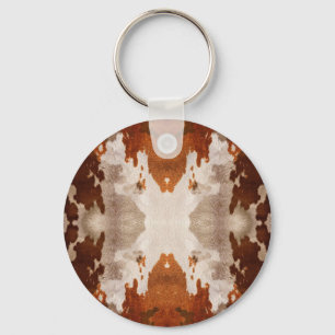Porte-clés Vache Kaleidoscope Cachée Motif