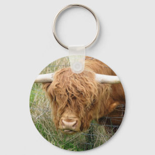 Porte-clés Vache Shaggy Highland