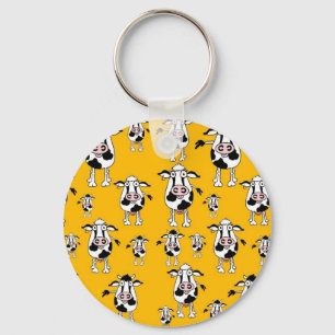 Porte-clés Vaches et taureaux motif porte - clé