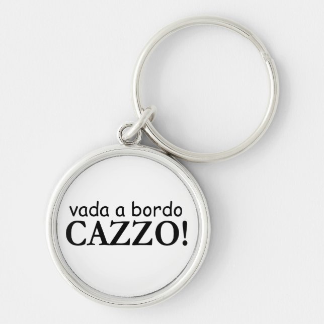 Porte-clés Vada a bordo Cazzo Porte - clé (Devant)