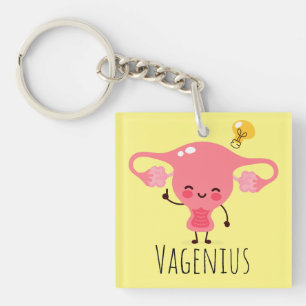 Porte-clés Vagenius / Puns Uterus / Plaisanteries Uterus