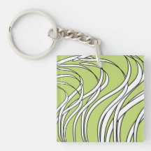 Vague sous-marine vert citron