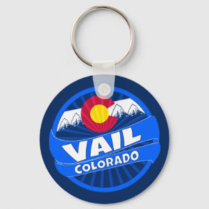Porte-clés Vail Colorado porte - clé d'éclatement de montagne