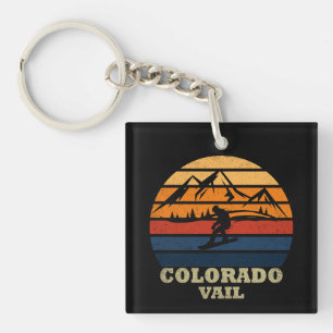 Porte-clés Vail Colorado vintage