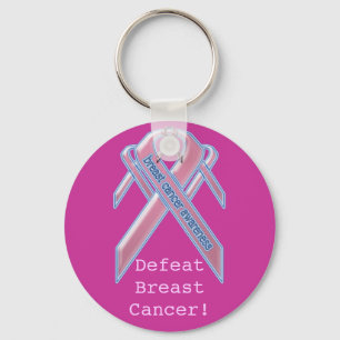 Porte-clés Vaincre le Porte - clé du cancer du sein