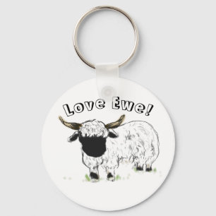 Porte-clés Valais blreconnaît brebis - Love Ewe!