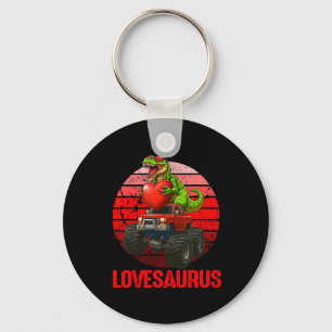 Porte-clés Valentin camion monstre dinosaure Lovesaurus Toddl