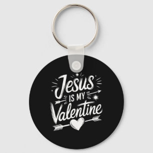 Porte-clés Valentin chrétien Jésus est mon Valentin, Valenti