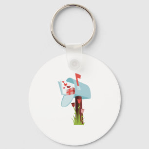 Porte-clés Valentine Mailbox