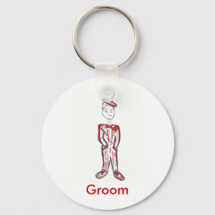 Porte-clés Valentine's Day Groom