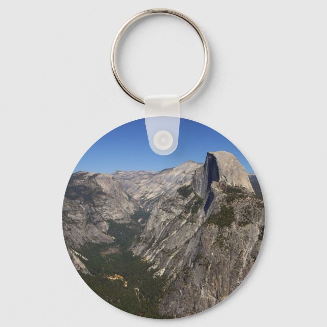 Porte-clés Vallée De Yosemite Et Demi-Dôme De Glacier Point (Recto)