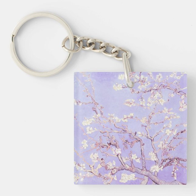 Porte-clés Van Gogh Almond Blossoms Lavande (Devant)