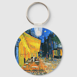 Porte-clés Van Gogh - Cafe Terrasse, célèbre peinture