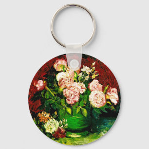 Porte-clés Van Gogh Peonies et Roses