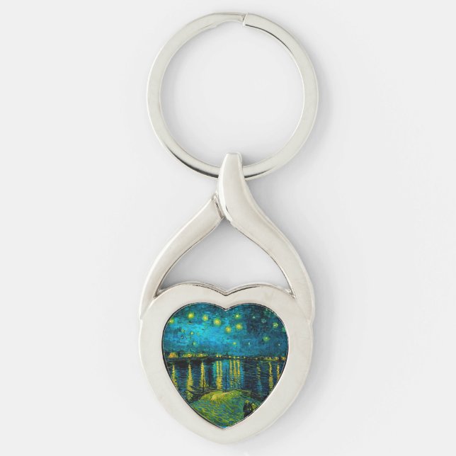 Porte-clés Van Gogh Starry Night Over the Rhône  (Devant)