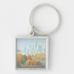Porte-clés Vancouver Canada Porte - clé Paysage Souvenirs