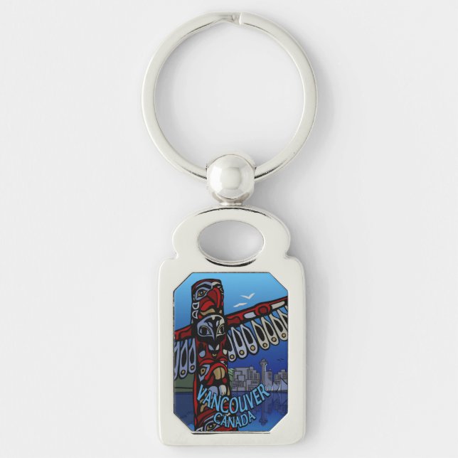 Porte-clés Vancouver Canada Porte - clé Vancouver Souvenirs (Devant)