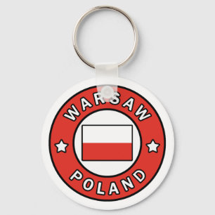 Porte-clés Varsovie Pologne