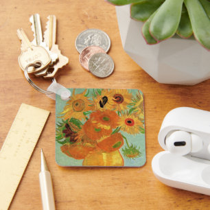 Porte-clés Vase avec douze tournesols de Vincent van Gogh