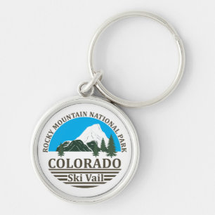 Porte-clés vase colorado vintage