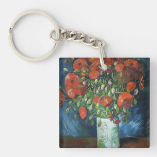 Porte-clés Vase par Red Poppies Vincent van Gogh