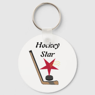 Porte-clés Vedette de hockey