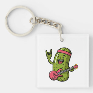 Porte-clés Vedette du Rock Cornichon