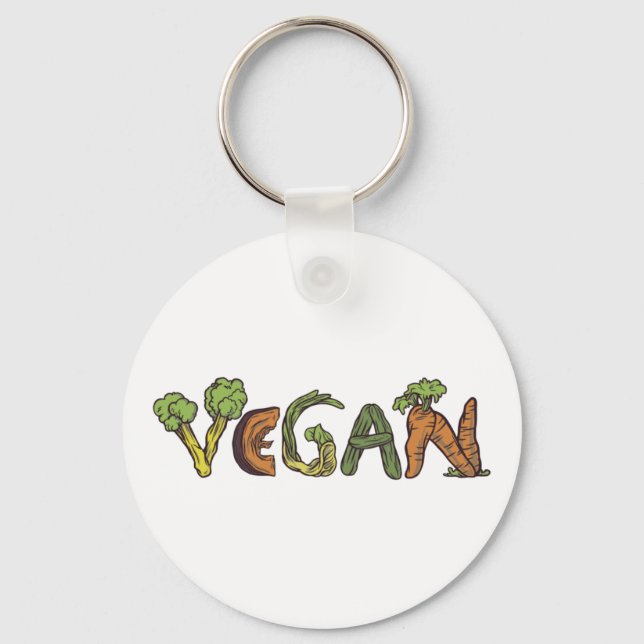 Porte-clés Vegan (Recto)
