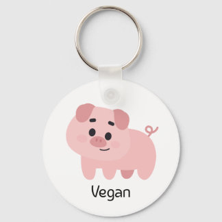 Porte-clés Végan de porc