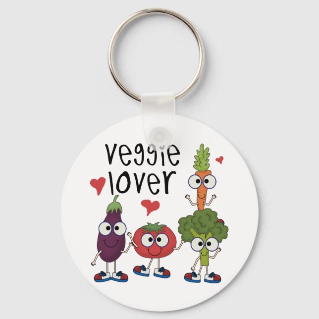 Porte-clés Veggie Lover (Recto)