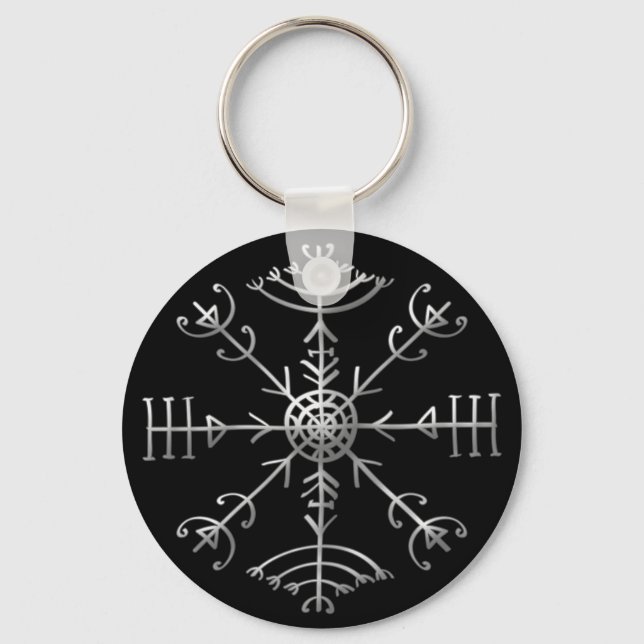 Porte-clés Veldismagn, Iceland, Protection, Rune, Magic (Recto)