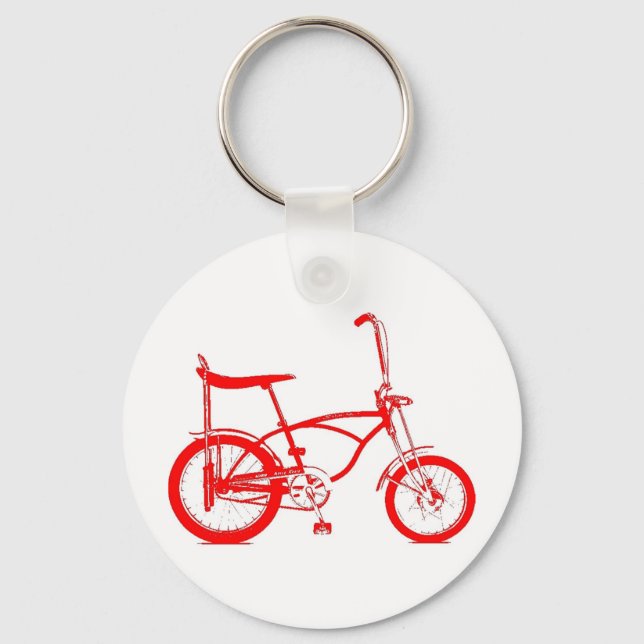 Porte-clés Vélo bananier Retro (Recto)