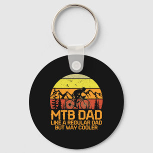 Porte-clés Vélo de montagne Mtb vintage Papa cyclisme vélo do