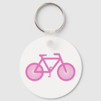Porte-clés Vélo rose