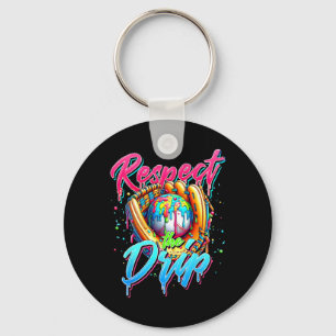 Porte-clés Vendre Drip Boys Ice Cream Drip Jeune Respect Le D