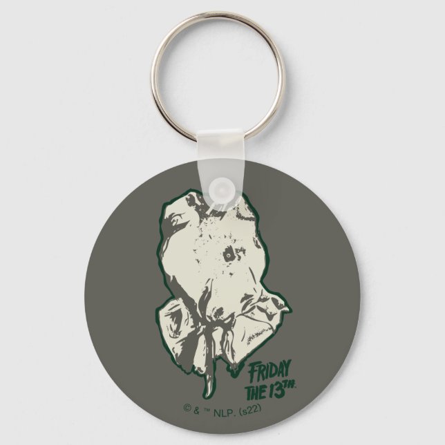 Porte-clés Vendredi 13 | Jason Voorhees Burlap Sack (Recto)