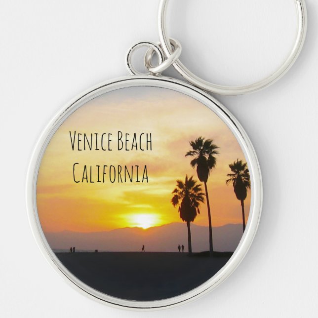 Porte-clés Venice Beach California Sunset Souvenir Porte - cl (Devant)