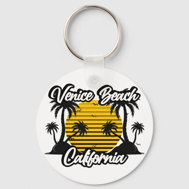 Porte-clés Venice Beach Californie (Recto)