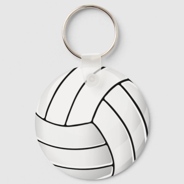 Porte-clés Ventilateur de volley-ball (Recto)