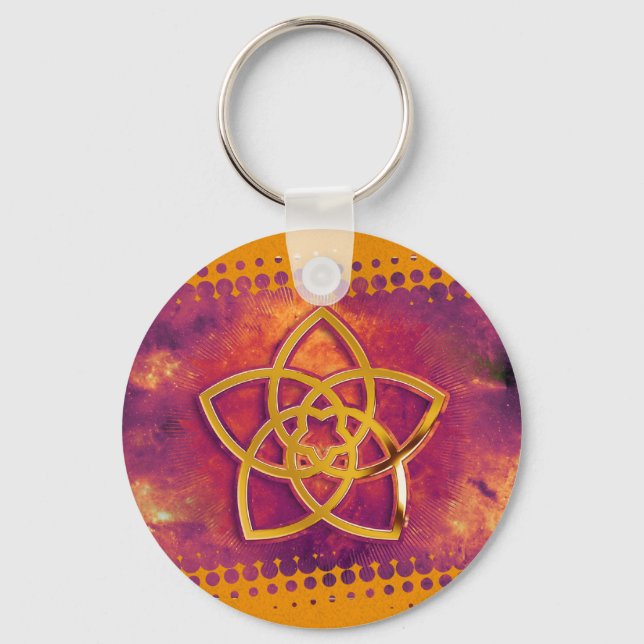 Porte-clés VENUSBLUME / points (Recto)