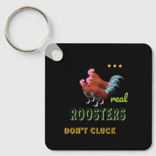 Porte-clés Véritable coq