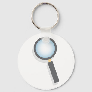 Porte-clés Verre grossissant