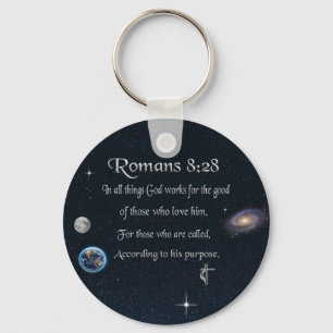 Porte-clés verset de la Bible