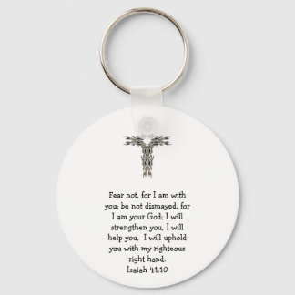 Porte-clés Versets de la Bible Citation Inspirationnelle Isaï