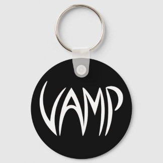 Porte-clés Version texte Vamp (noir/blanc)