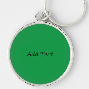 Porte-clés Vert Créer votre propre bouton Ajouter du texte