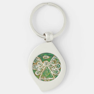 Porte-clés Vert Gardien Angel Porte - clés personnalisés