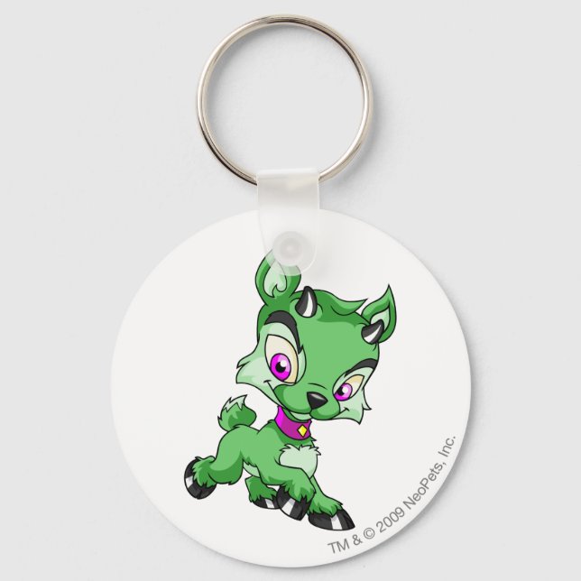 Porte-clés Vert Ixi (Recto)