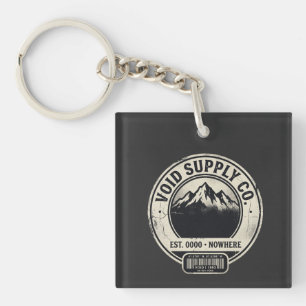Porte-clés Vêtements de rue de Void Supply Co Logo Extérieur