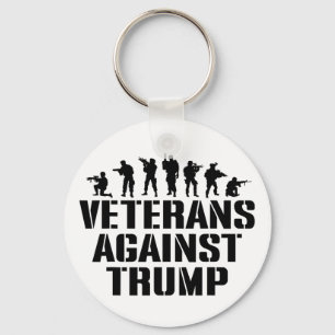 Porte-clés Vétérans contre Trump Anti-trump Vétérans contre